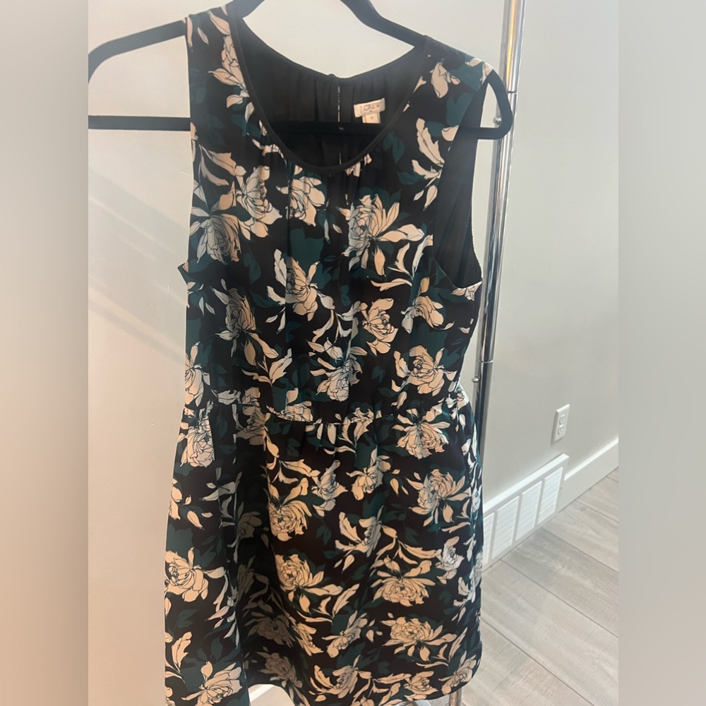 J Crew, size 10 dress, floral